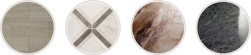 lantai stoneware porselin di dapur
