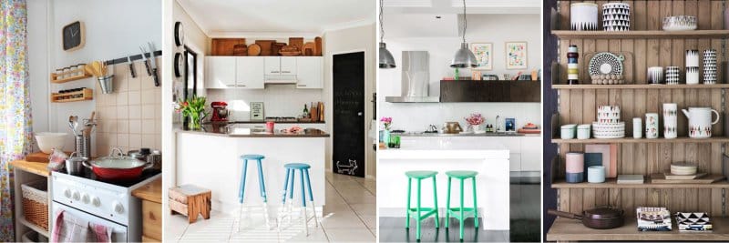 Decorando la cocina al estilo escandinavo.