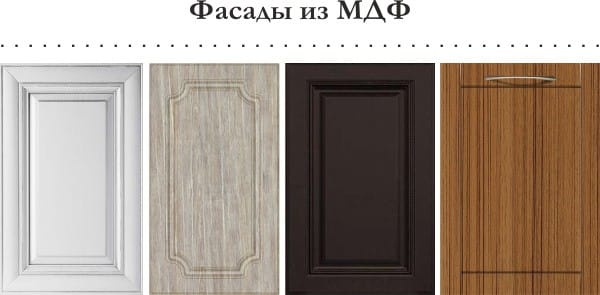 Facades dari MDF Facades dari MDF