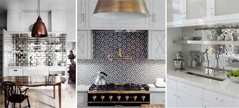 delantal de cocina moderna