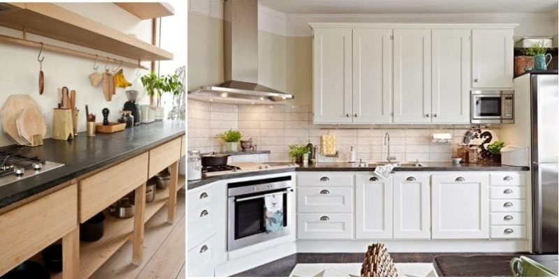 Cocina de estilo escandinavo.