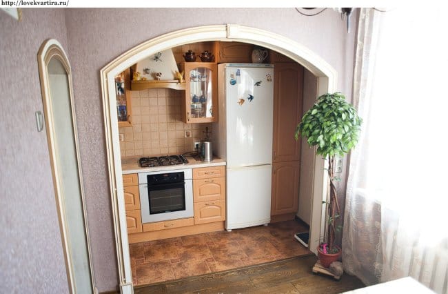 Réparer une petite cuisine - voûte