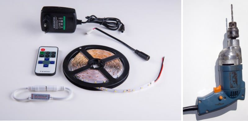 DIY iluminação LED na cozinha - o que é necessário para a instalação