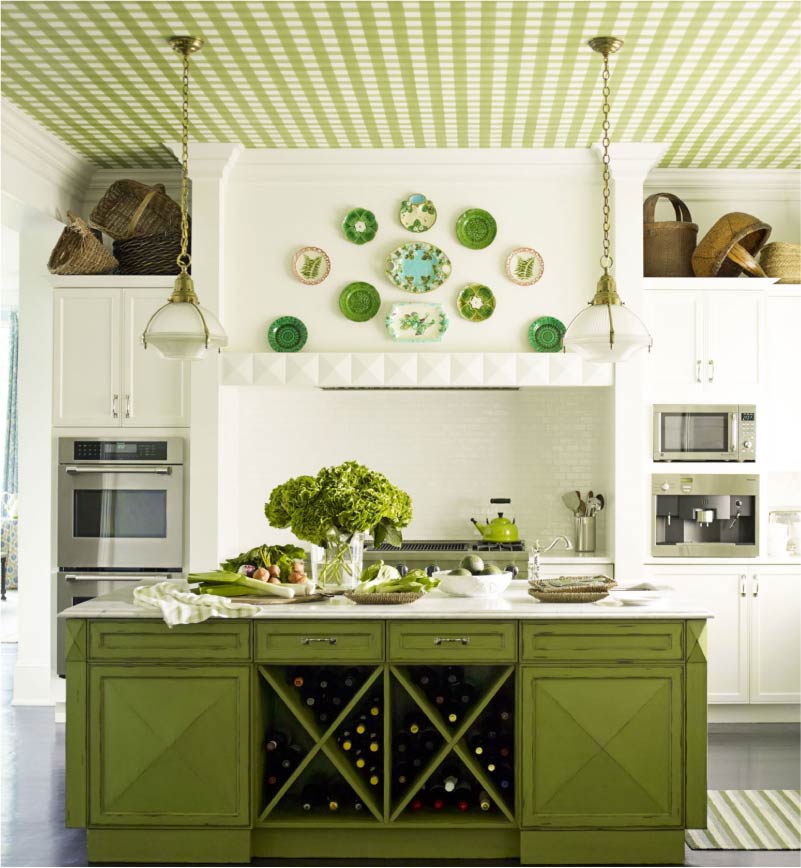 Cozinha verde