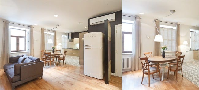 Rèm cửa để phù hợp với màu sắc của đồ nội thất nhà bếp Rèm cửa để phù hợp với màu sắc của đồ nội thất nhà bếp
