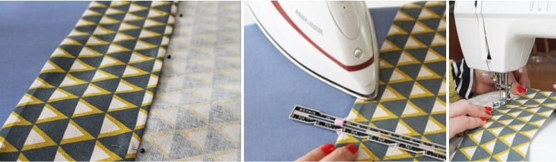 Rèm cửa bằng grommets bằng tay của chính bạn - chúng tôi ủi băng keo, chúng tôi uốn và chúng tôi may nó
