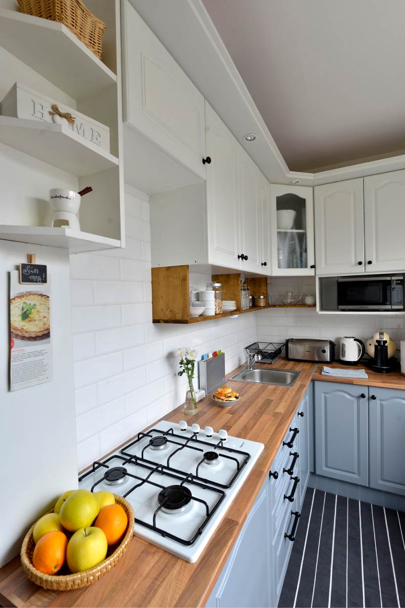 Wit-grijze keuken