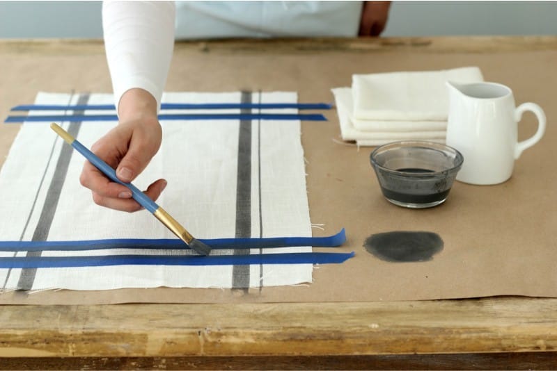 DIY боя за кърпи за кухненски кърпи