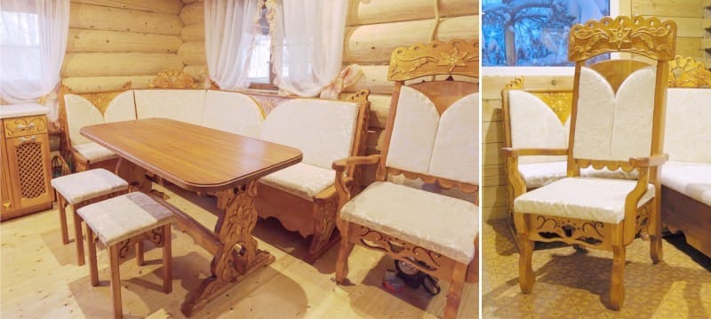 Angolo cucina in legno