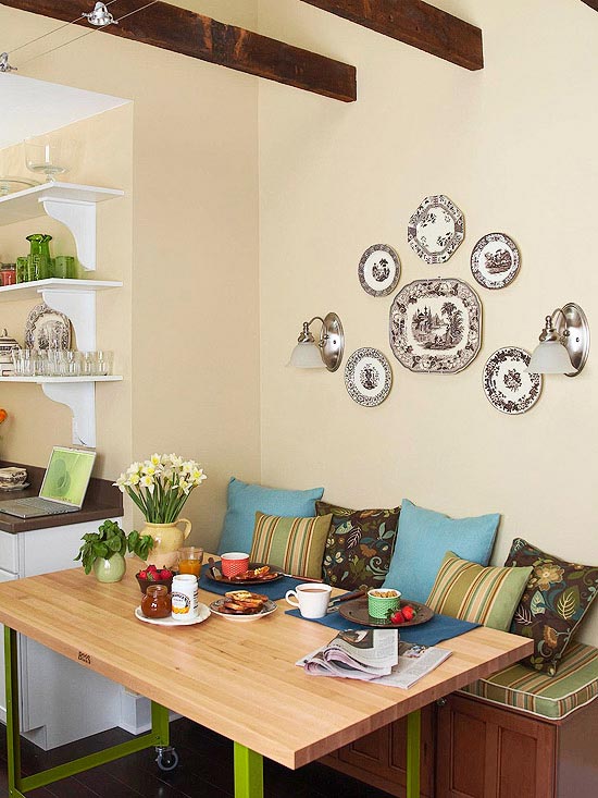 Symmetrisk arrangement af plader