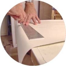 Cutting wallpaper Cutting wallpaper