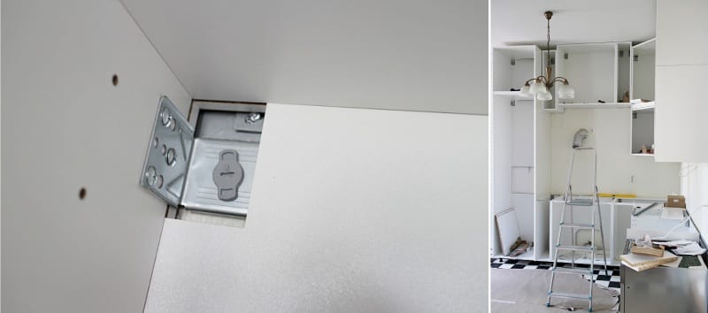 Montage der Küchen-Ikea-Methode
