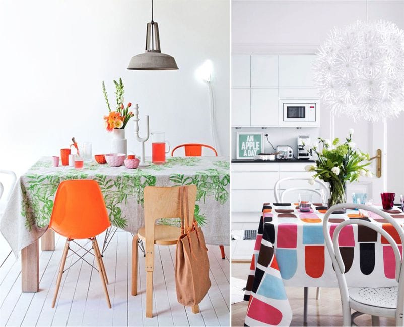 Borddukdesign ideer