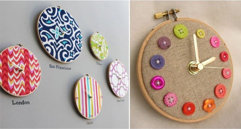 ساعات DIY - الأفكار