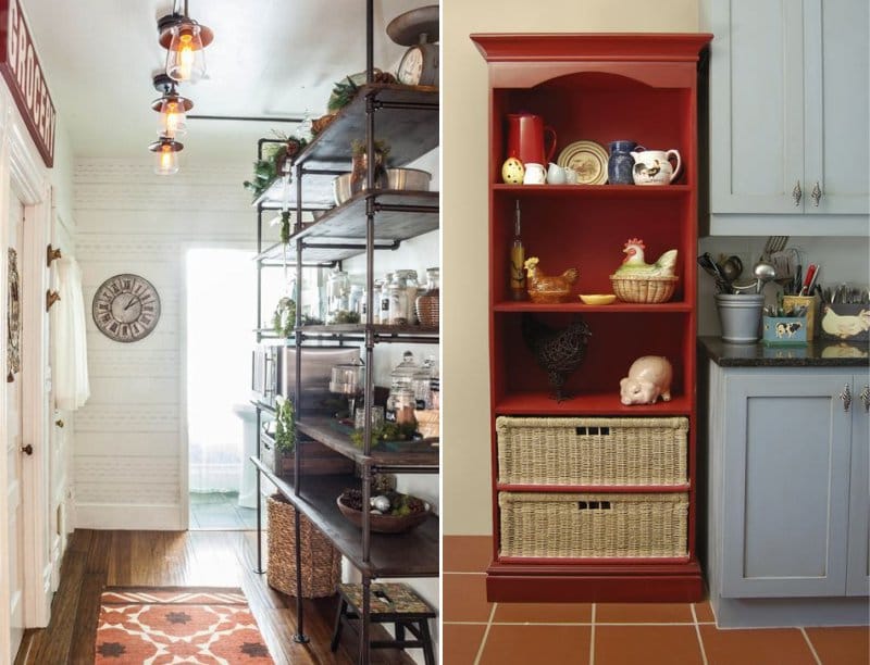 Rack em estilo country e Provence