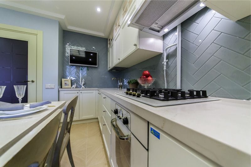 Cucina interna 10 mq. M. metri in stile classico