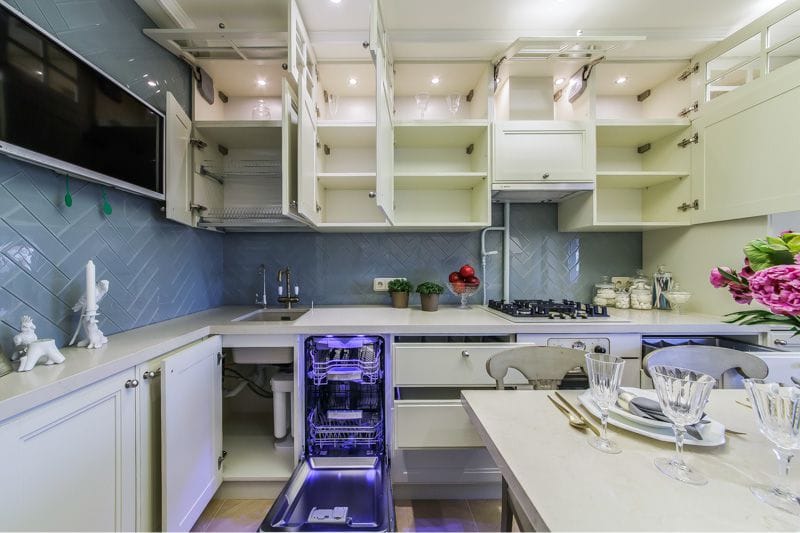 Cucina interna 10 mq. M. metri in stile classico