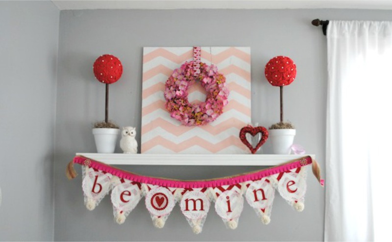 Ideer for topiary dekorasjon med crepe papir blomster
