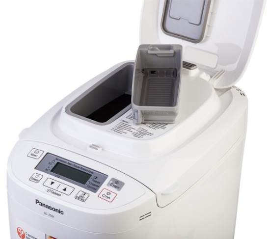 Dispensador de pan de Panasonic para aditivos