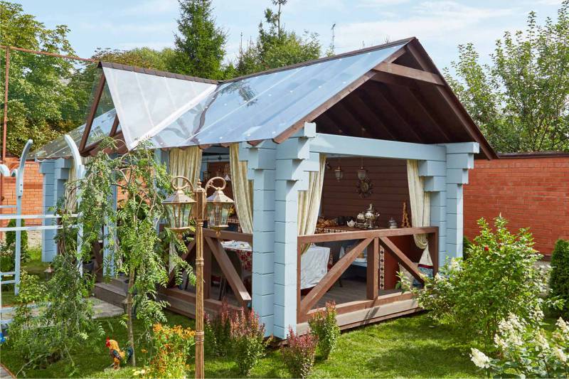 Hagearbeid sommer kjøkken gazebos