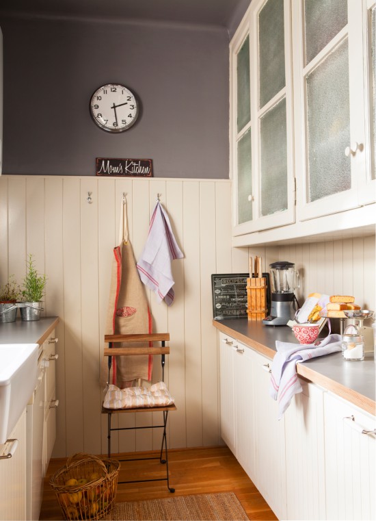 Cucina a due file