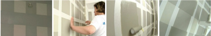 Escocés escocés pintura de pared etapa