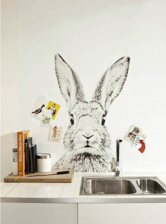Pegatinas en la pared