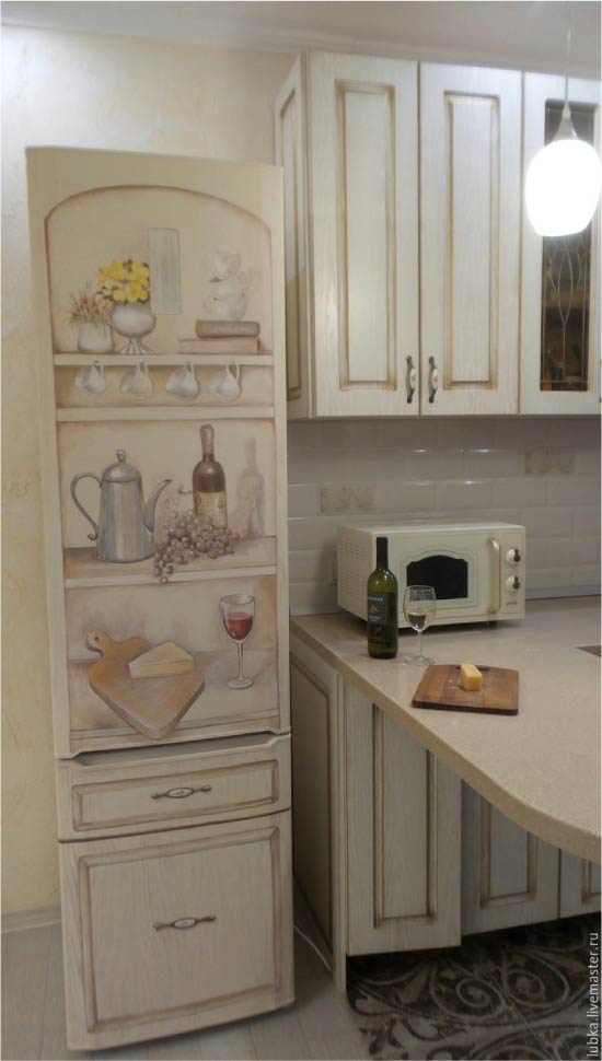 Pintura del refrigerador