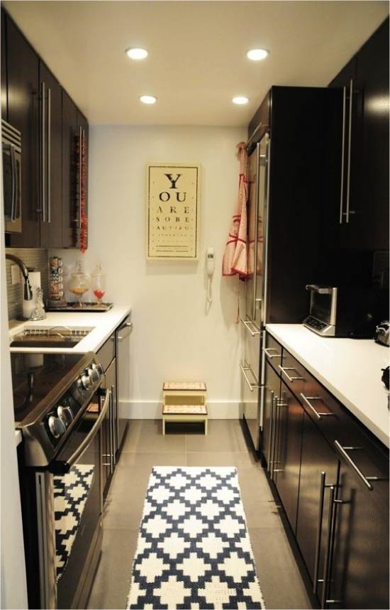 Decoração da parede em branco