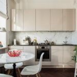 Layout de cozinha linear