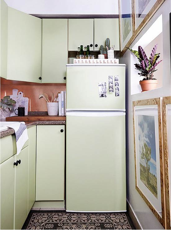 Pintar el refrigerador para que coincida con el auricular