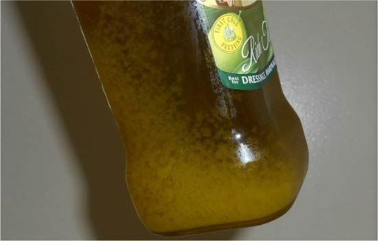 Sediment i olivenolje