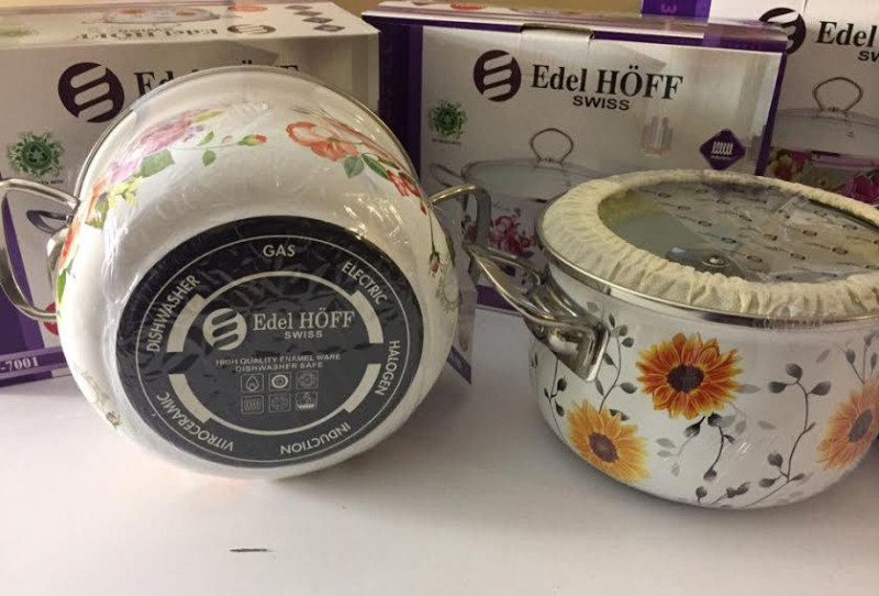 Enamelware for induksjonskoker