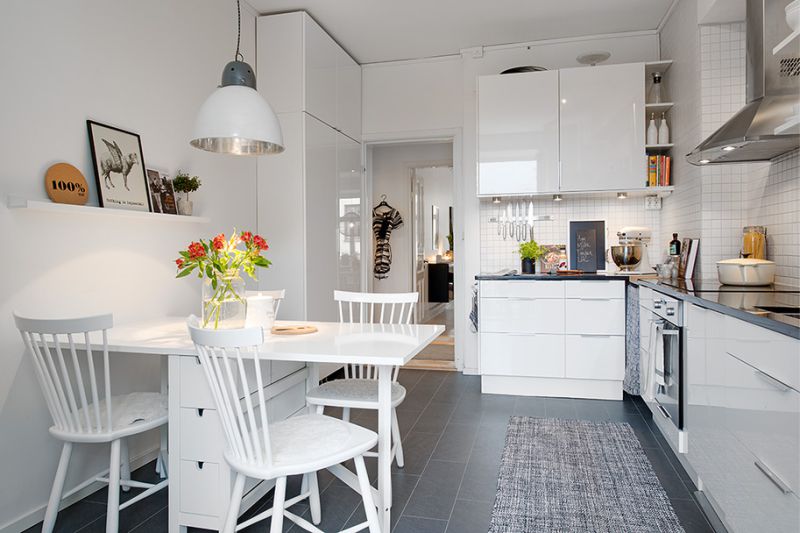 Cocina de alto brillo