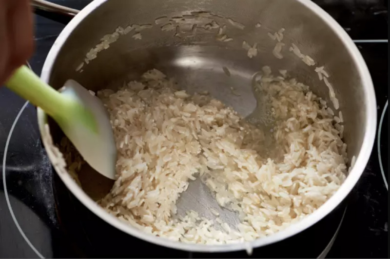 Arròs amb salsa