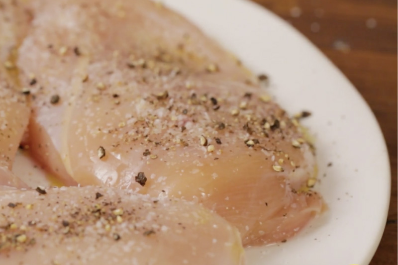 Preparació del pit per a la cocció